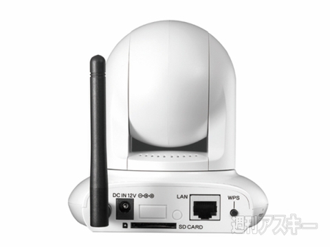 IOデータ 有線無線LAN対応パン・チルト＆暗視機能搭載ネットワークカメラ Qwatch