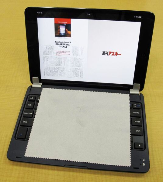 ノートPC感覚で使えるiPad mini専用Bluetoothキーボードは全員買うべき