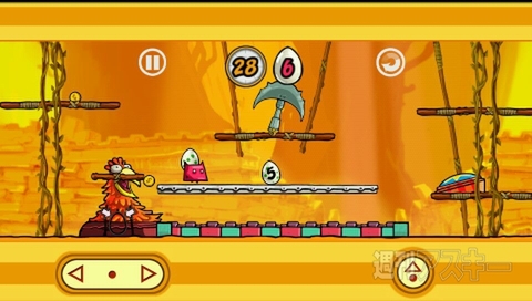 多彩なギミックをジャンプでクリアしていくスマホゲーム、Pili Pili Rush FREE