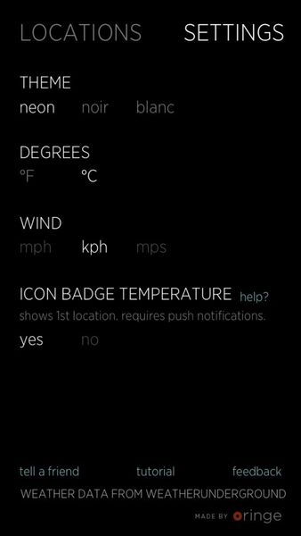 何時からどんな天気か一目瞭然な美しいiPhoneアプリに惚れた！