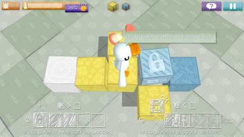  ブロックをひっくり返して揃えるスマホゲーム、FlipFlipDuck LITE