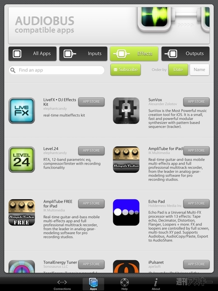 音楽アプリどうしをつなげられるiPadアプリに惚れた！