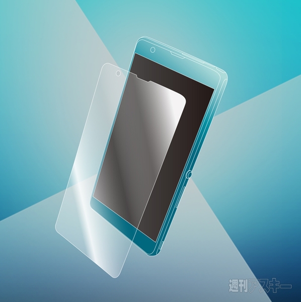 Simplism Xperia A用保護フィルム