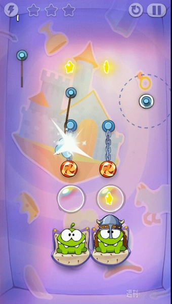 世界的大人気の物理アクションパズルスマホゲーム、Cut the Rope:Time Travel