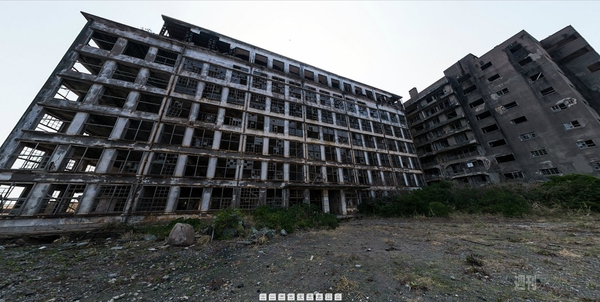 軍艦島を360度 普通に行ったら絶対見られない絶景パノラマ：その4