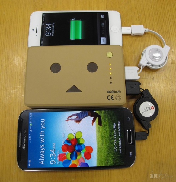 ダンボー（よつばと！）の大容量バッテリーが可愛すぎる