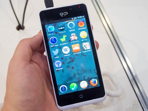 Peakタッチ操作の画面