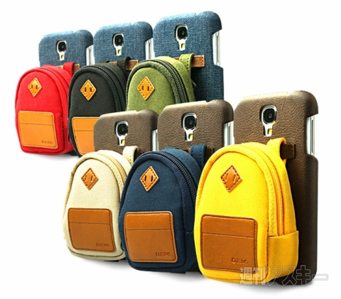 リュックを背負ったGALAXY S4用ケースが可愛すぎる