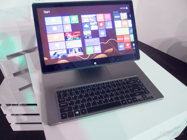 世界初！ 8インチWindows8タブレットをエイサーが発表：COMPUTEX 2013