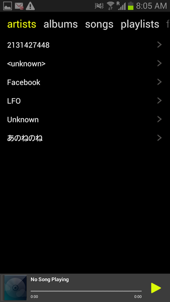 CloudAround Music Player