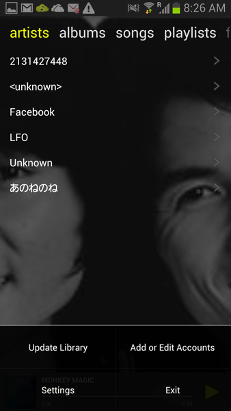 CloudAround Music Player