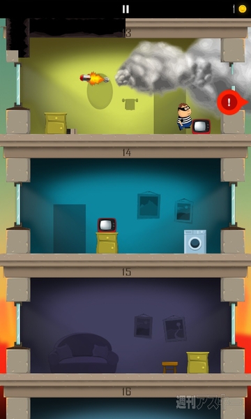 メタボ父さんが泥棒になって大活躍するスマホゲーム、Daddy Was A Thief