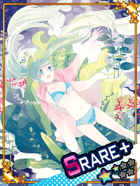 MIKU-Pack 02のオリジナルイラストがぐらふぃコレクションに登場