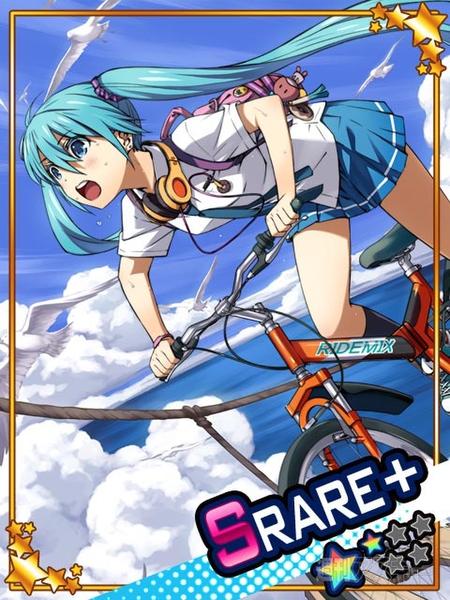 MIKU-Pack 02のオリジナルイラストがぐらふぃコレクションに登場