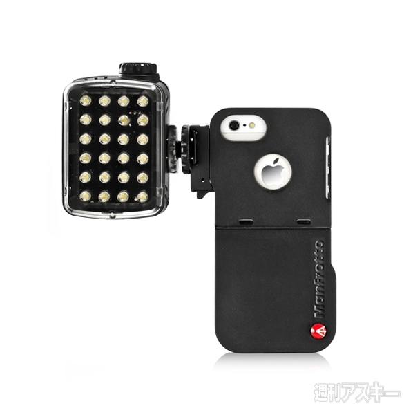 Manfrotto KLYP for iPhone 5＋MINI LEDライト24 ML240-1