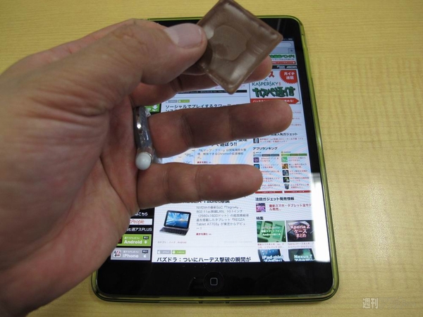 持たずに使えるスマホ＆タブレット用スタイラス