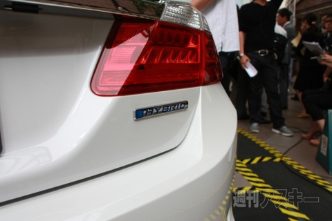 新型アコードハイブリッド