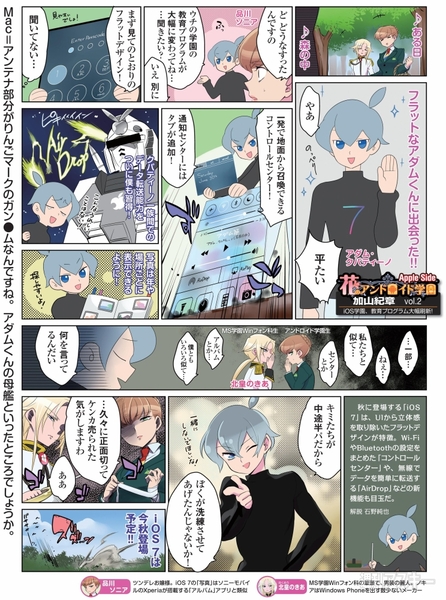 花のアンドロイド学園