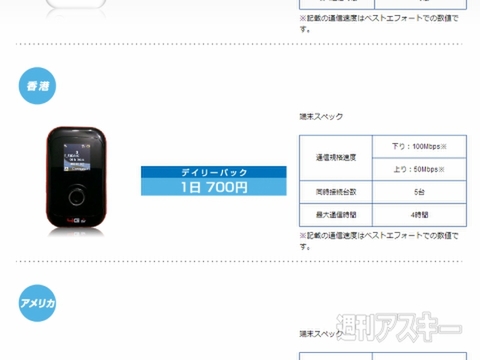 台湾用WiFiルーターの旅