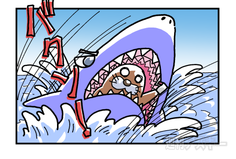 スマホ防水ポーチPR4コマ