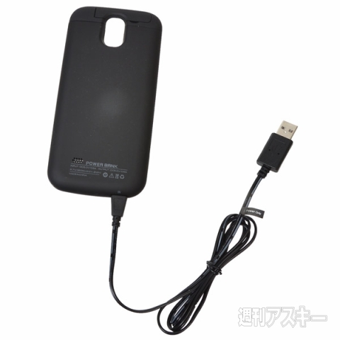 Galaxy S4用薄型バッテリーケース