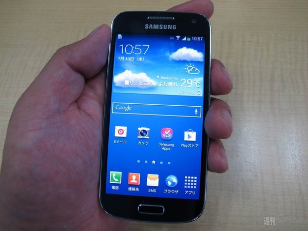 海外端末GALAXY S4 miniファーストインプレッション