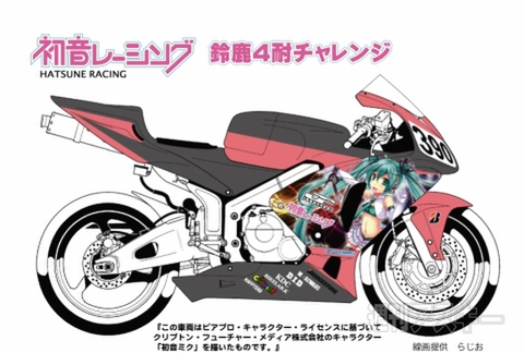 ミク テト 鈴鹿4耐参戦