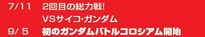 SDガンダムオペレーションズ1周年
