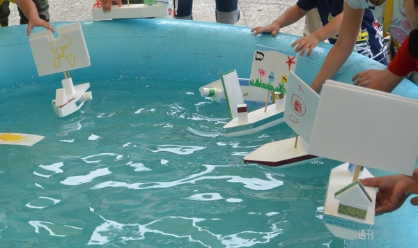 水の表面に文字が！海技研の実海域再現水槽がスゴイ