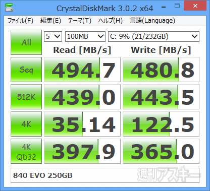 Samsung SSD 840 EVO