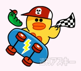 LINE、サリーのスタンプがただ今無料で配信中