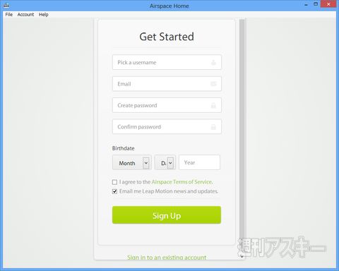Leap Motion Controller