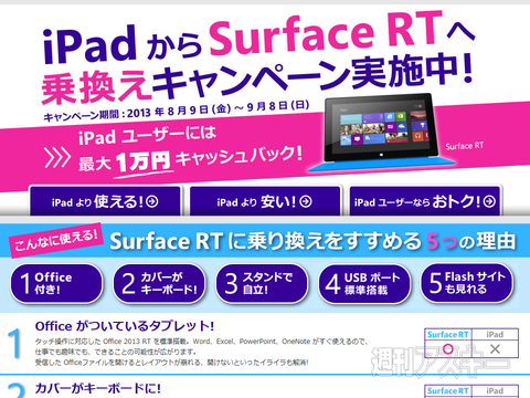 Surface RTの“値下げ”が続く理由とは？