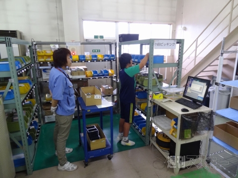 組み立てに必要なパーツをピックアップ