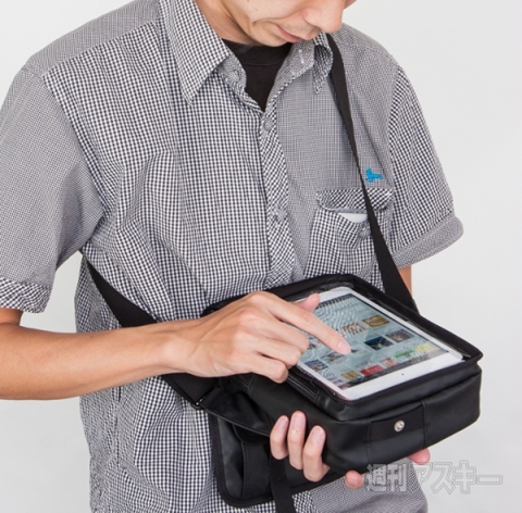 NOMADICターポリン 7インチタブレットバッグ タテ型/ヨコ型