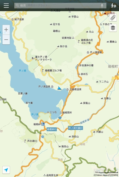 Googleとヤフーモバイルマップ