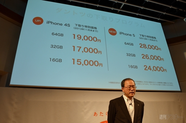 au iPhone5s 5c 発売イベント