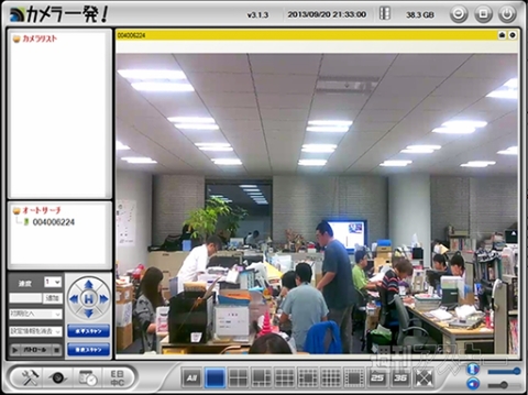 ネットワークカメラ カメラ一発