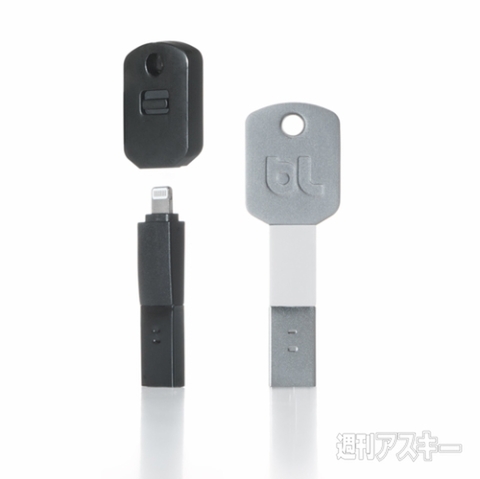 Bluelounge カギ型Lightning-USBアダプター Kii