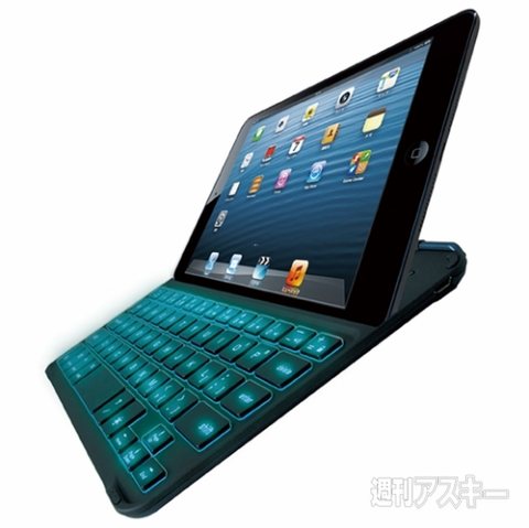 MAGREX 7色バックライト搭載 Bluetoothキーボード for iPad mini
