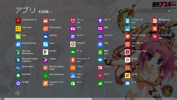 Windows8.1アップデート