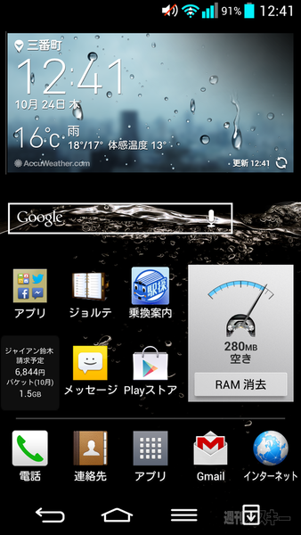 G2 L-01Fの細かすぎて気づかない超便利機能
