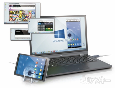 j5 create Android Mirror ユニバーサルUSBアダプター JUC610