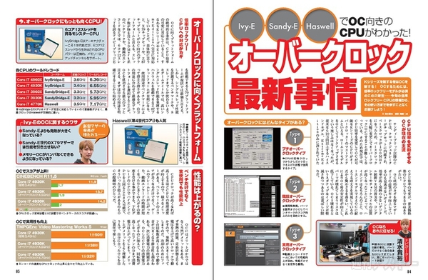 週刊アスキー増刊『IvyBridge-E 爆速PC自作』(10月31日発売）記事