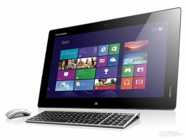 スタンドで自立する新形状・15時間駆動以上の『YOGA TABLET』などが登場