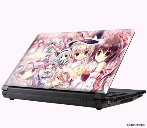 あづみ一樹氏描き下ろし東方project天板ノートpc登場 週刊アスキー