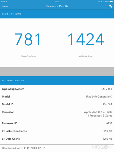 iPad Air開梱レポ 旧Retina＆旧miniと比べてみた