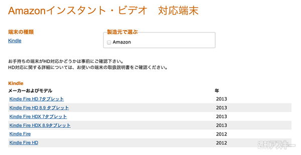 Amazon InstantVideo速攻レビュー