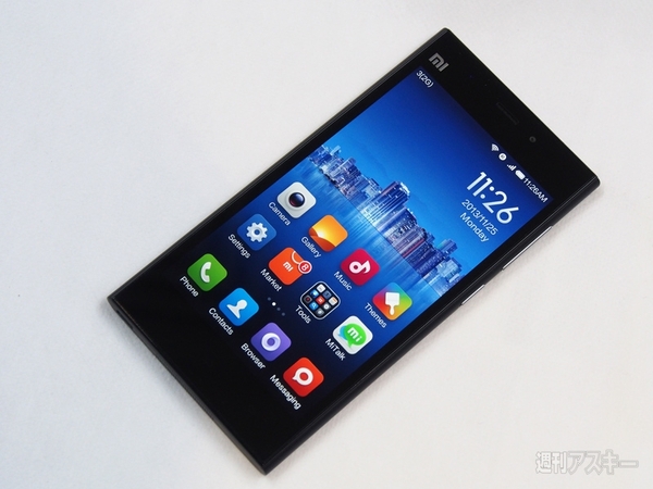 今話題のスマホ『シャオミ Mi3』レビュー
