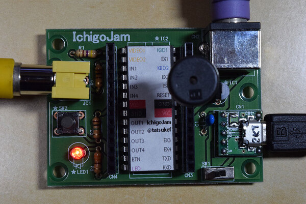 MSXを彷彿させるBASIC言語の1500円PC、IchigoJamが楽しい - 週刊アスキー